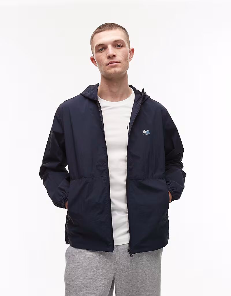 

Ветровка Tommy Jeans Chicago темно-синего цвета