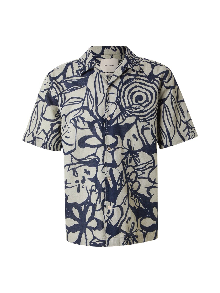 

Рубашка на пуговицах классического кроя Only & Sons ONSCAIDEN, оливковый