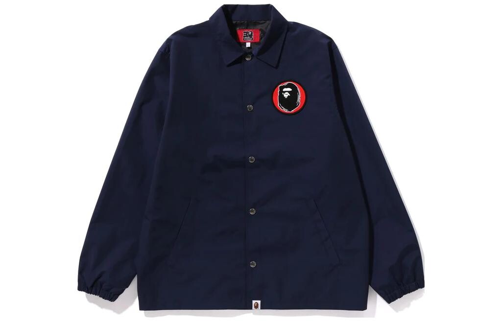 

Куртка тренера Senjya Fuda в честь 30-летия BAPE A Bathing Ape, синий
