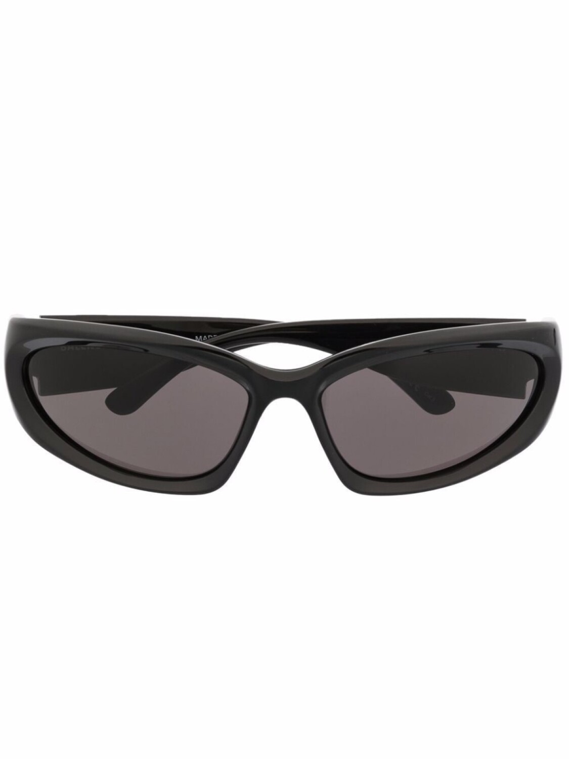 

Balenciaga Eyewear солнцезащитные очки Swift в овальной оправе, черный