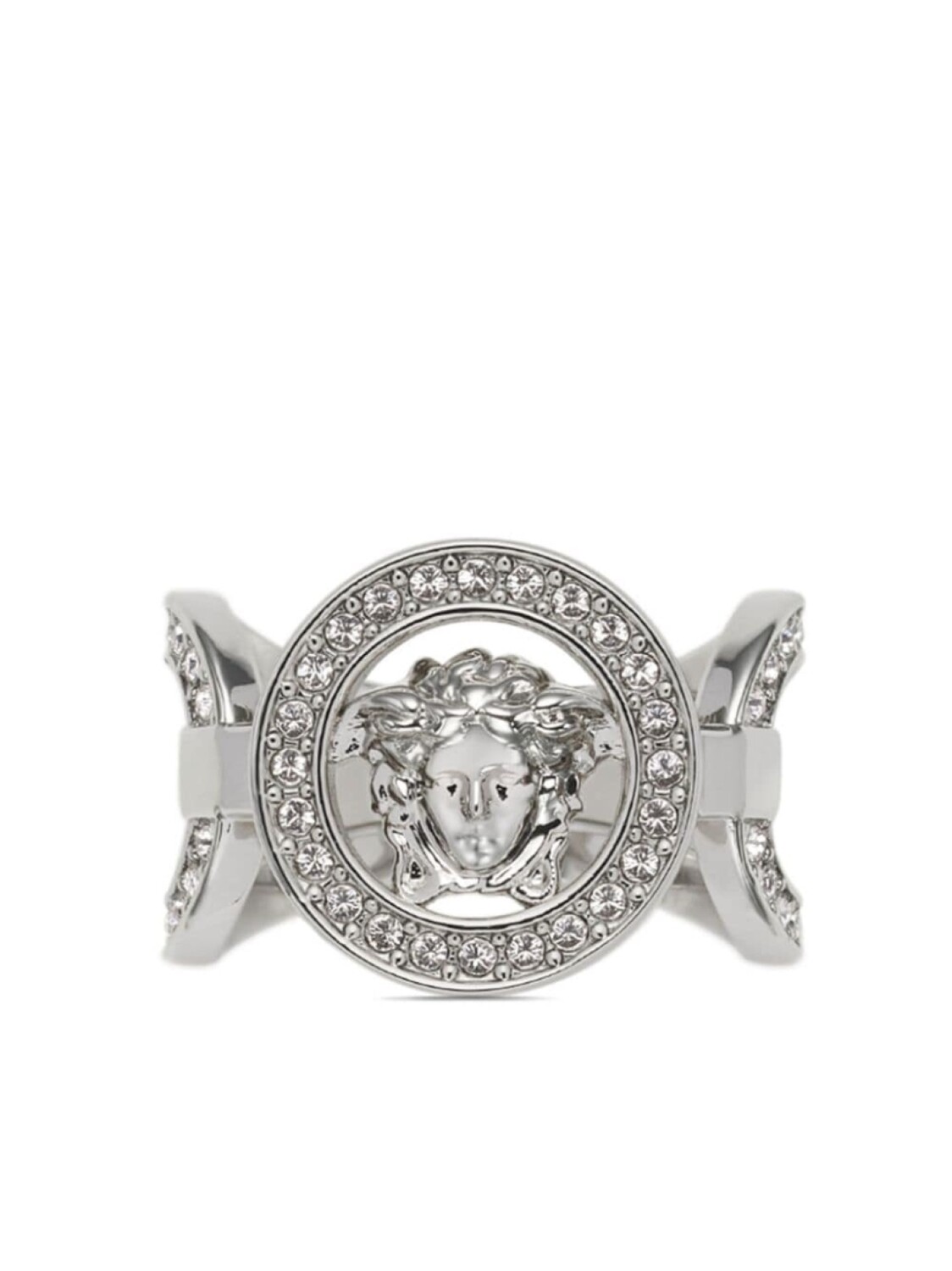 

Кольцо с декором Medusa Head Versace, серебряный