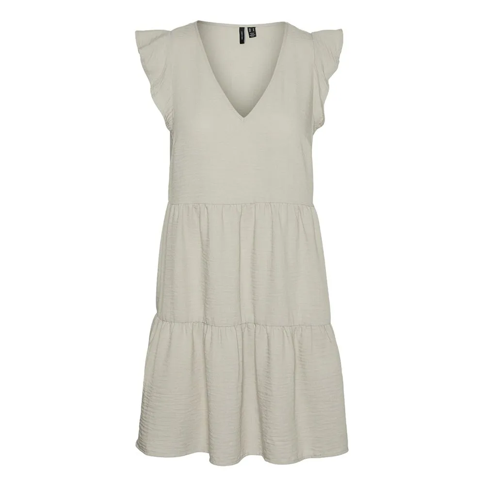 

Платье Vero Moda Kita Midi, бежевый