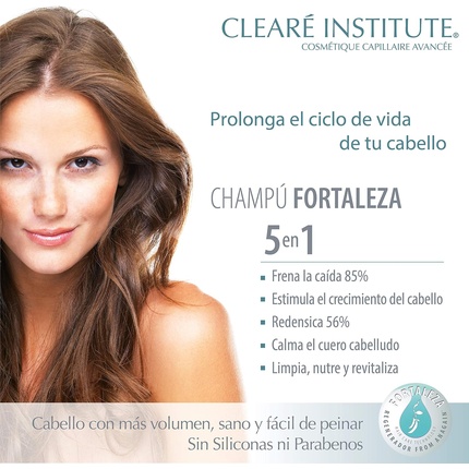Шампунь Cleare Institute Anti-Hair Loss Strength Shampoo очищает, кондиционирует и укрепляет Clearé Institute — фото 3