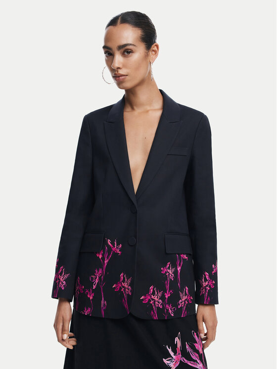 

Куртка обычного кроя 25SWEWX1 Desigual, черный