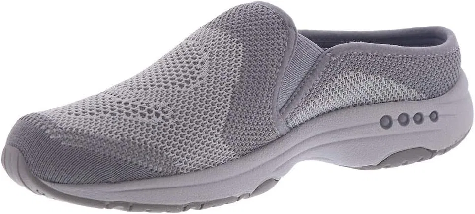 Женские деревянные туфли Easy Spirit Takeknit2, Silver Blue — фото 4