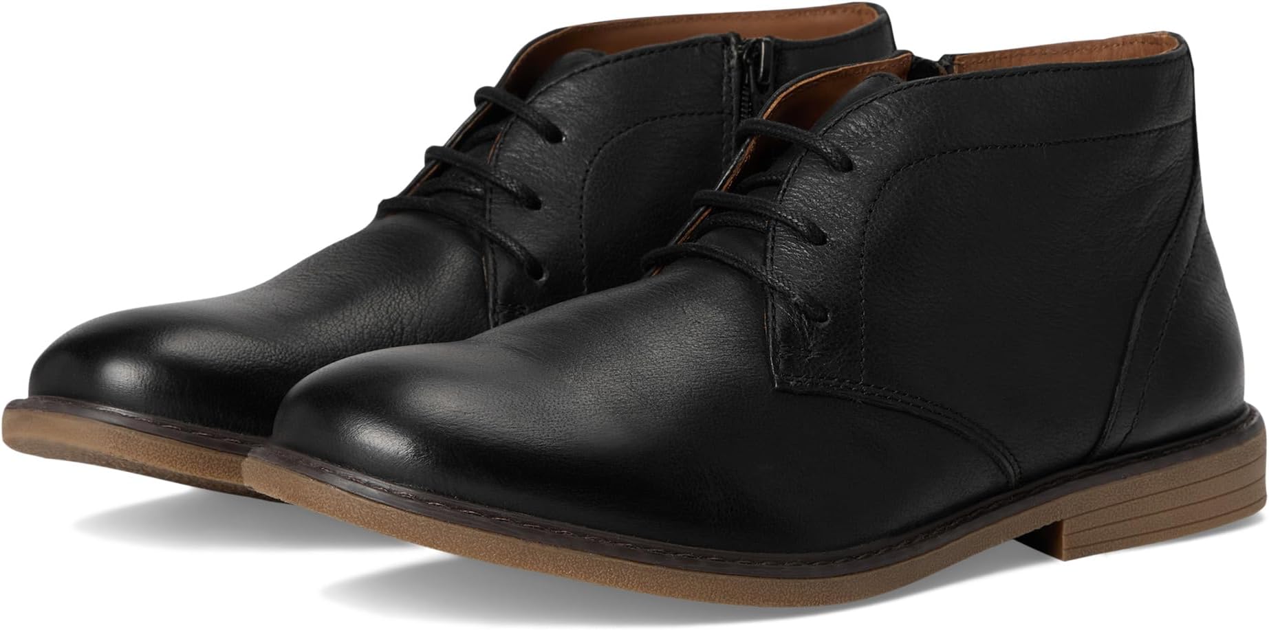 

Ботинки Johnston & Murphy Kids Calder Chukka, Black Full Grain