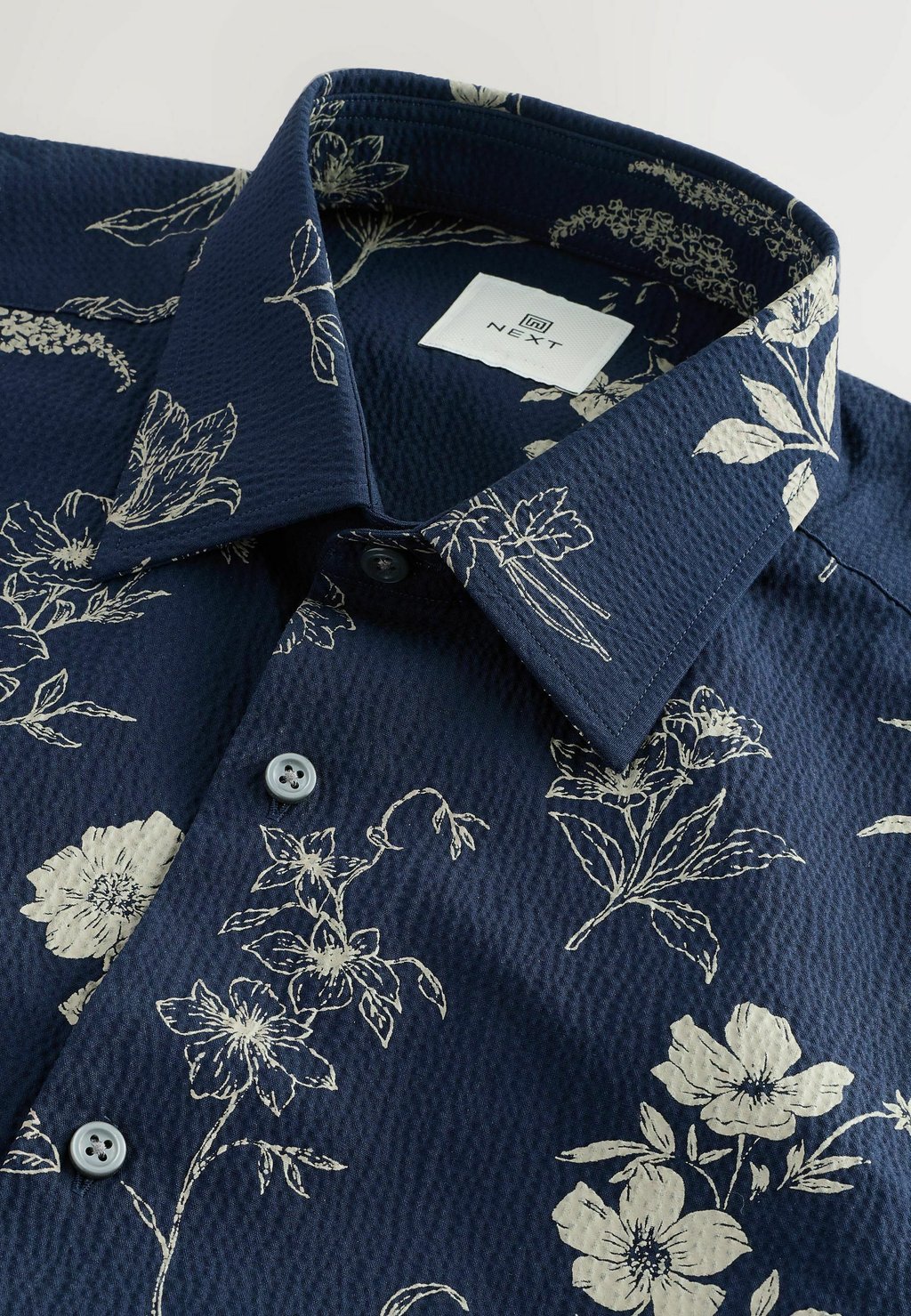 Рубашка REGULAR FIT - SHORT SLEEVE Next, синий — фото 2