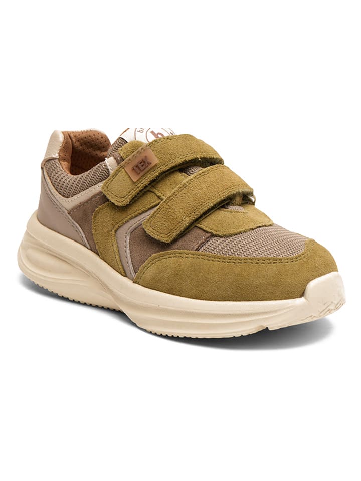 

Кроссовки на шнуровке bisgaard Leder-Sneakers, хаки