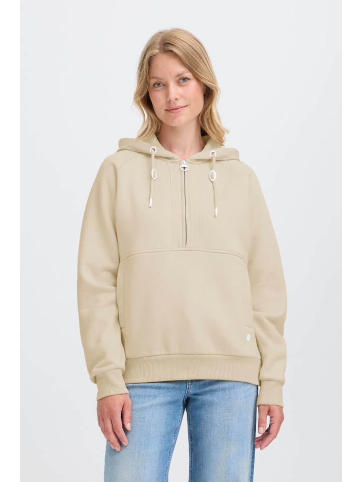 

Толстовка с капюшоном OXANDREA бежевого цвета Oxmo