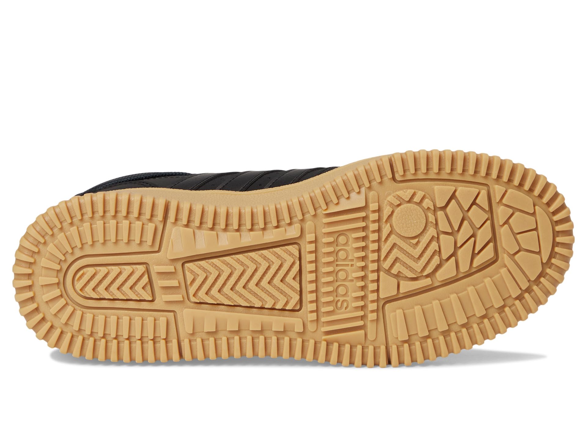 Кроссовки adidas Kids Break Start Mid Top Shoes, цвет Black/Carbon/Gum — фото 3