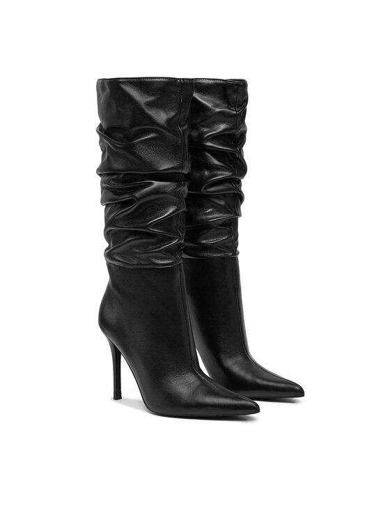Сапоги женские Steve Madden на шпильке, черный — фото 2