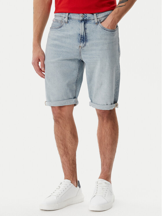 

Облегающие джинсовые шорты J30J327193 Calvin Klein Jeans, синий