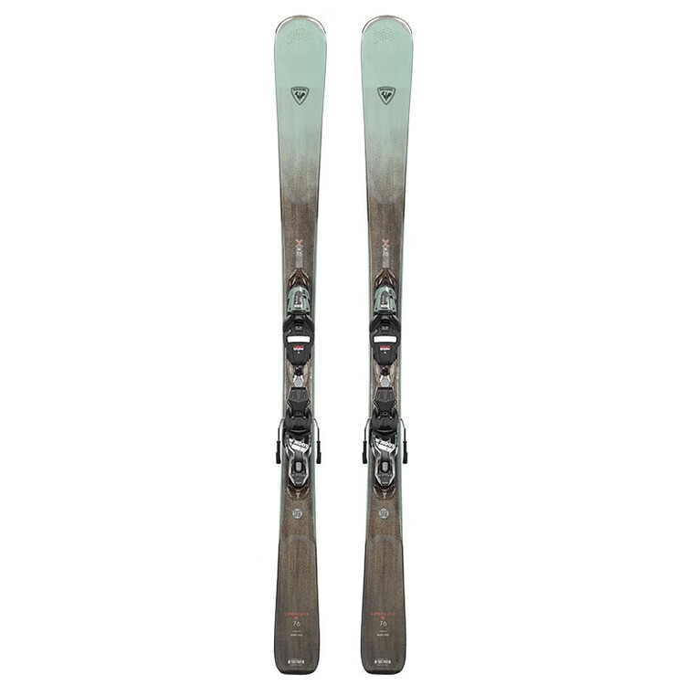 

Rossignol Женские лыжи ARCADE 78, двухбортные, с профессиональным сцеплением и антивибрацией, длина 152 см, светло-голубые