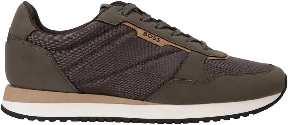 Спортивные кроссовки BOSS Kai Runn Hugo Boss, темно-зеленый