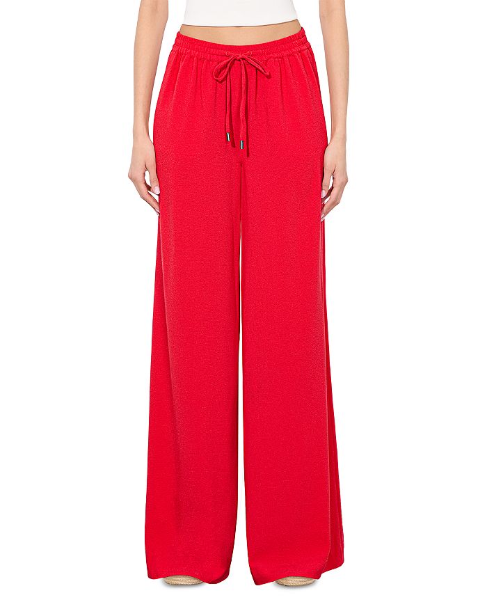 

Оджи Ультра Широкие Брюки Alice and Olivia, красный