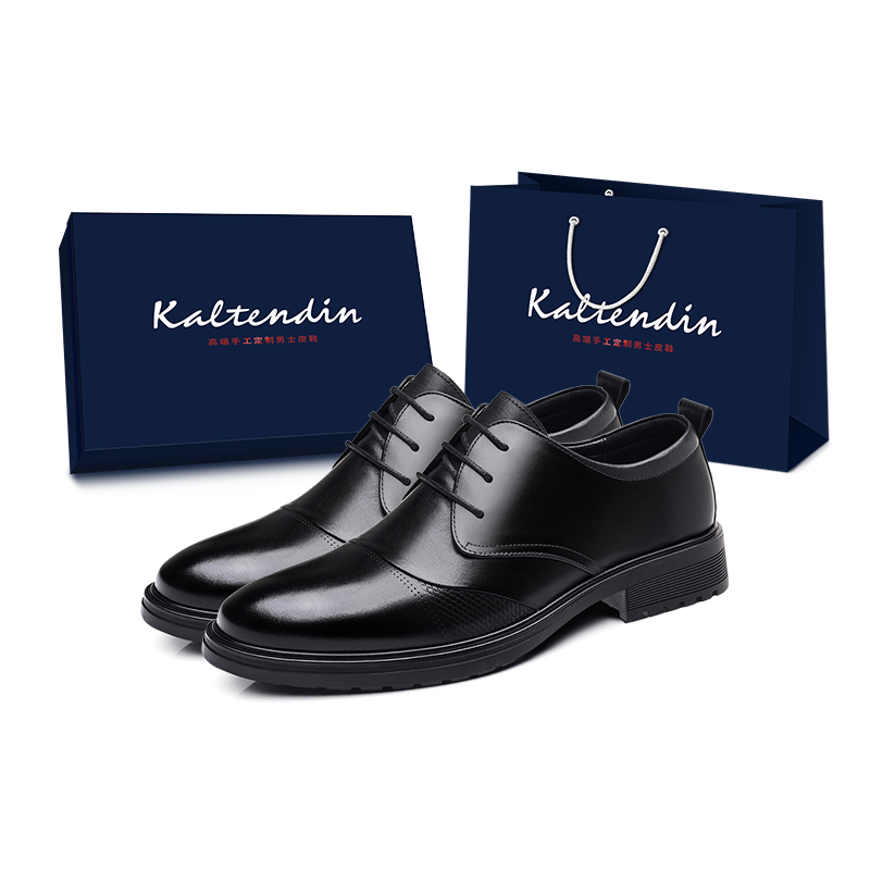 

Kaltendin Мужские повседневные туфли с низким верхом, черные