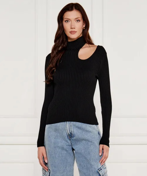 

Свитер Седенно Slim fit Hugo, черный