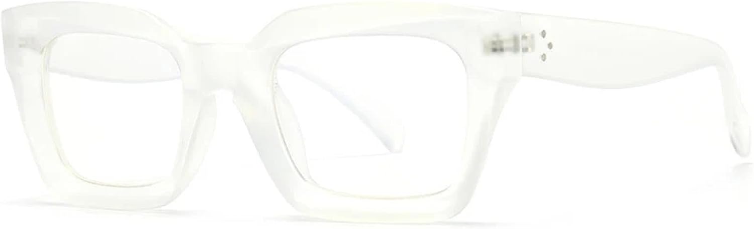 

Стильные разноцветные солнцезащитные очки для женщин и мужчин, винтажные солнцезащитные очки для женщин, уникальные очки с плоской верхней частью, защита от УФ-излучения UV400 TVTBBVV, Clear-clear