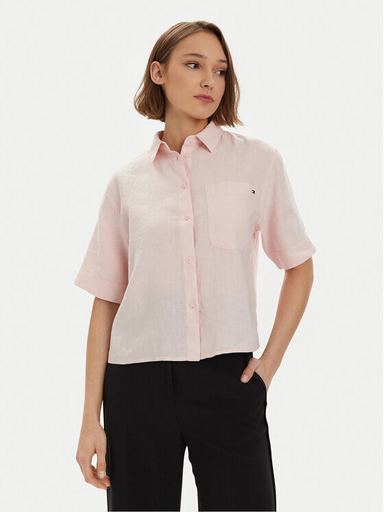 

Рубашка Tommy Hilfiger, розовый