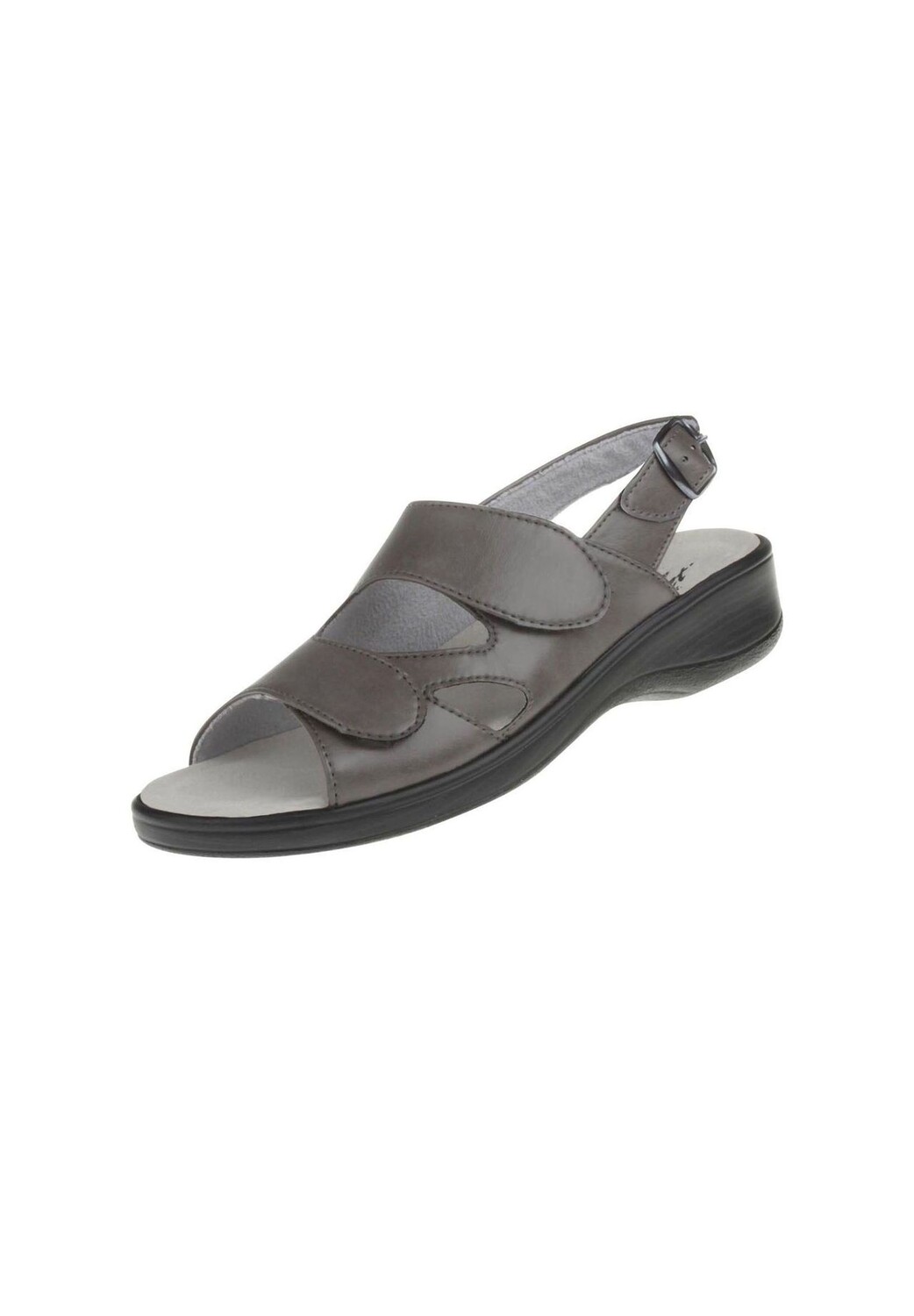 Сандалии Cornelia с удобным стрейчем Sola Natural Feet, серый
