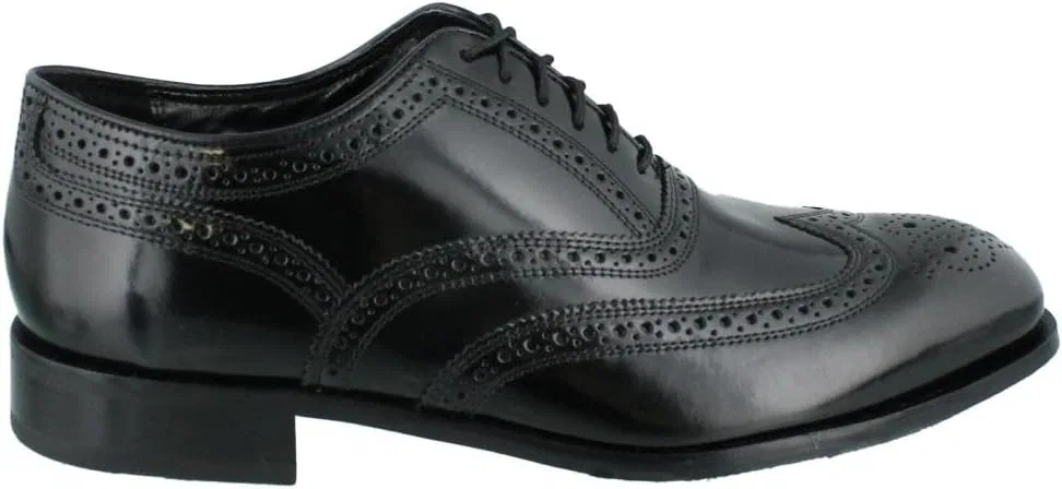 Мужские оксфорды Florsheim Lexington Wingtip, Black — фото 2