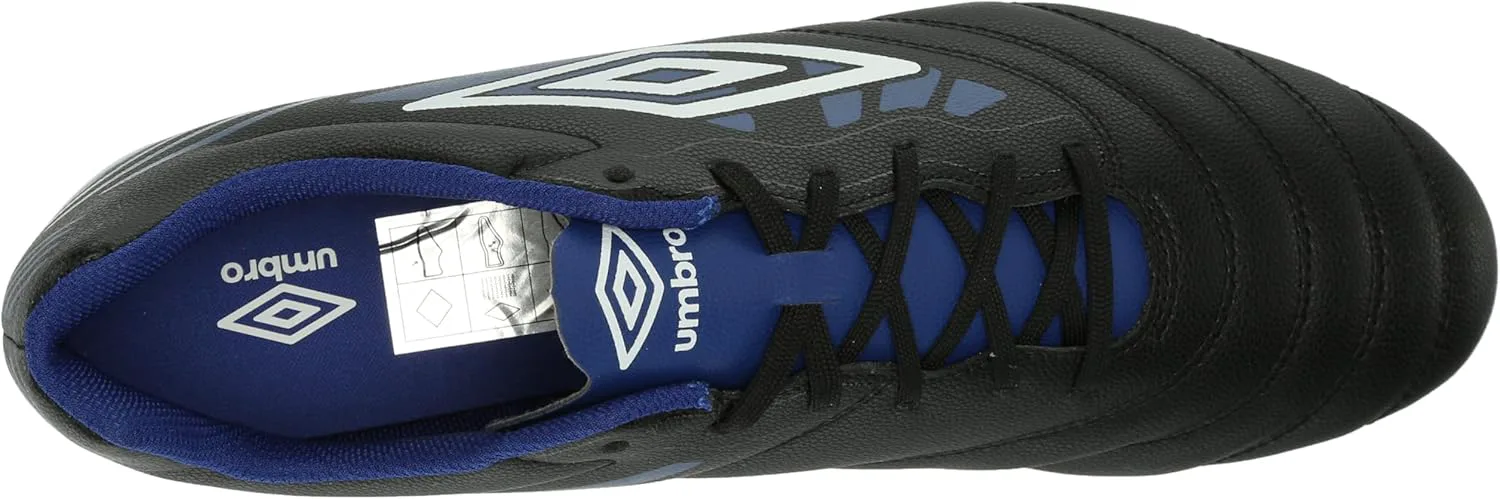 Мужские футбольные бутсы Umbro Tocco 4 League, черный/белый/синий — фото 2