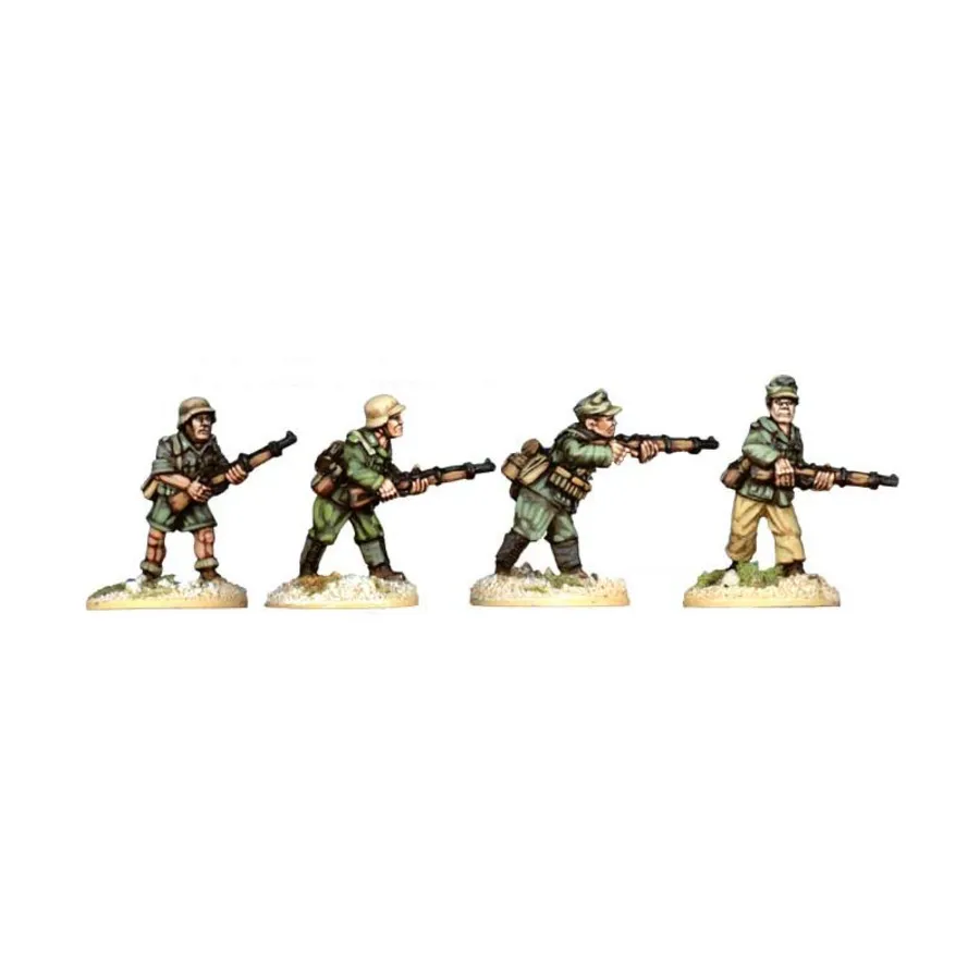 

Стрелки Немецкого Африканского Корпуса II, WWII Miniatures - German Forces (28mm) (Artizan Designs)
