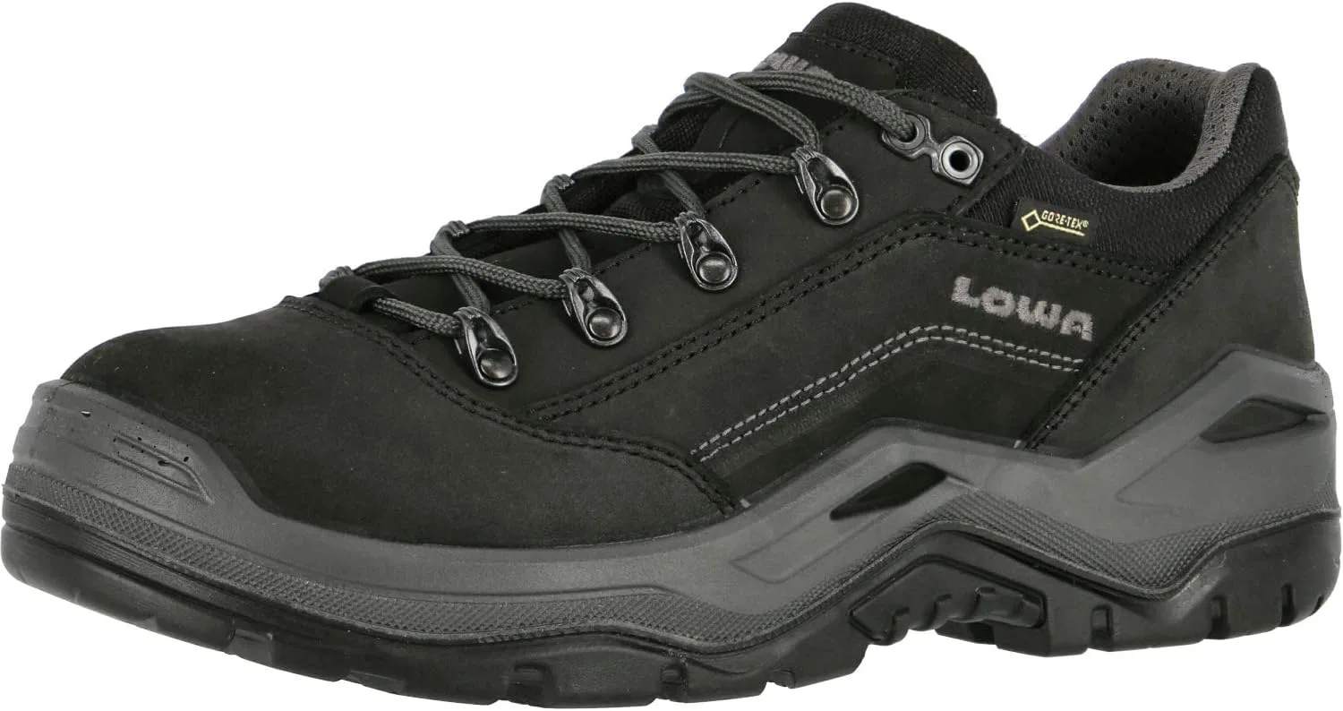 Рабочие кроссовки LOWA Renegade Work GTX Low S3, Цвет: Черный, Размер обуви: