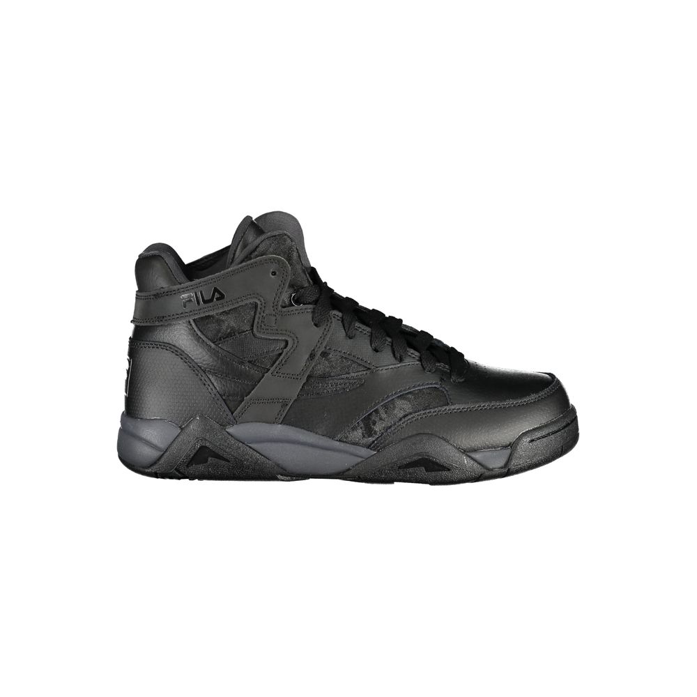 Черные кроссовки из полиэстера Fila, черный