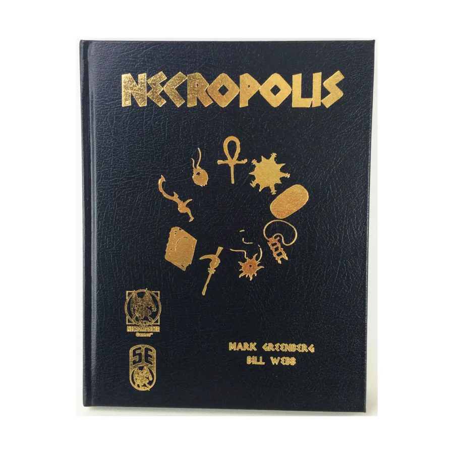 

Necropolis (5E) (Leatherbound Edition), D&D 5e Adventures, Sourcebooks & Supplements (Frog God Games), твердый переплет