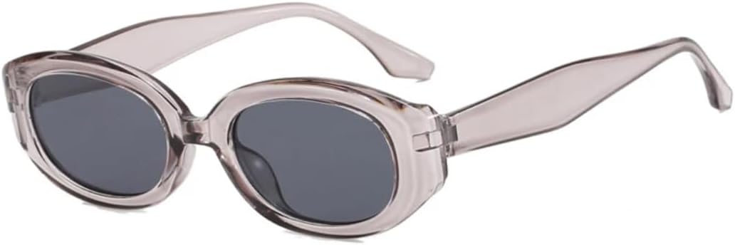 

Солнцезащитные очки с защитой от УФ-излучения UV400 | Овальная оправа "кошачий глаз" | Линзы конфетных цветов для занятий спортом на открытом воздухе и вождения DSVIGF, Gray Gray