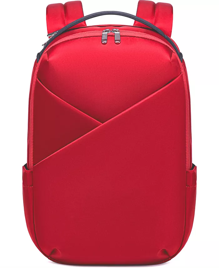 

Повседневный рюкзак Origami для 16-дюймового ноутбука черный ультра-сатин нейлон унисекс рабочий и туристический многокамерный рюкзак Lux & Nyx