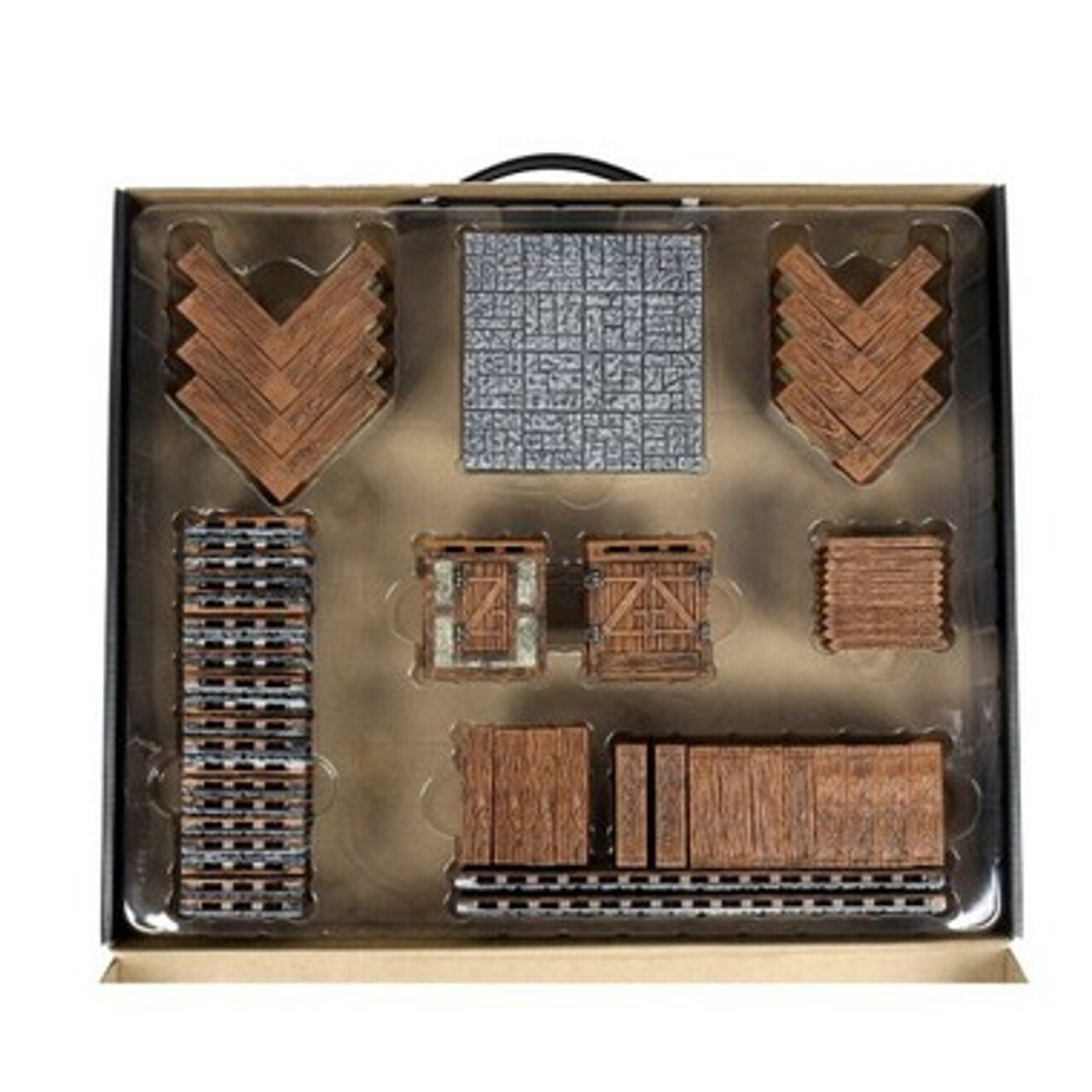 

Миниатюра Wizkids Miniatures 4D Settings: WarLock Tiles - Town & Village II - Full Height Plaster Walls