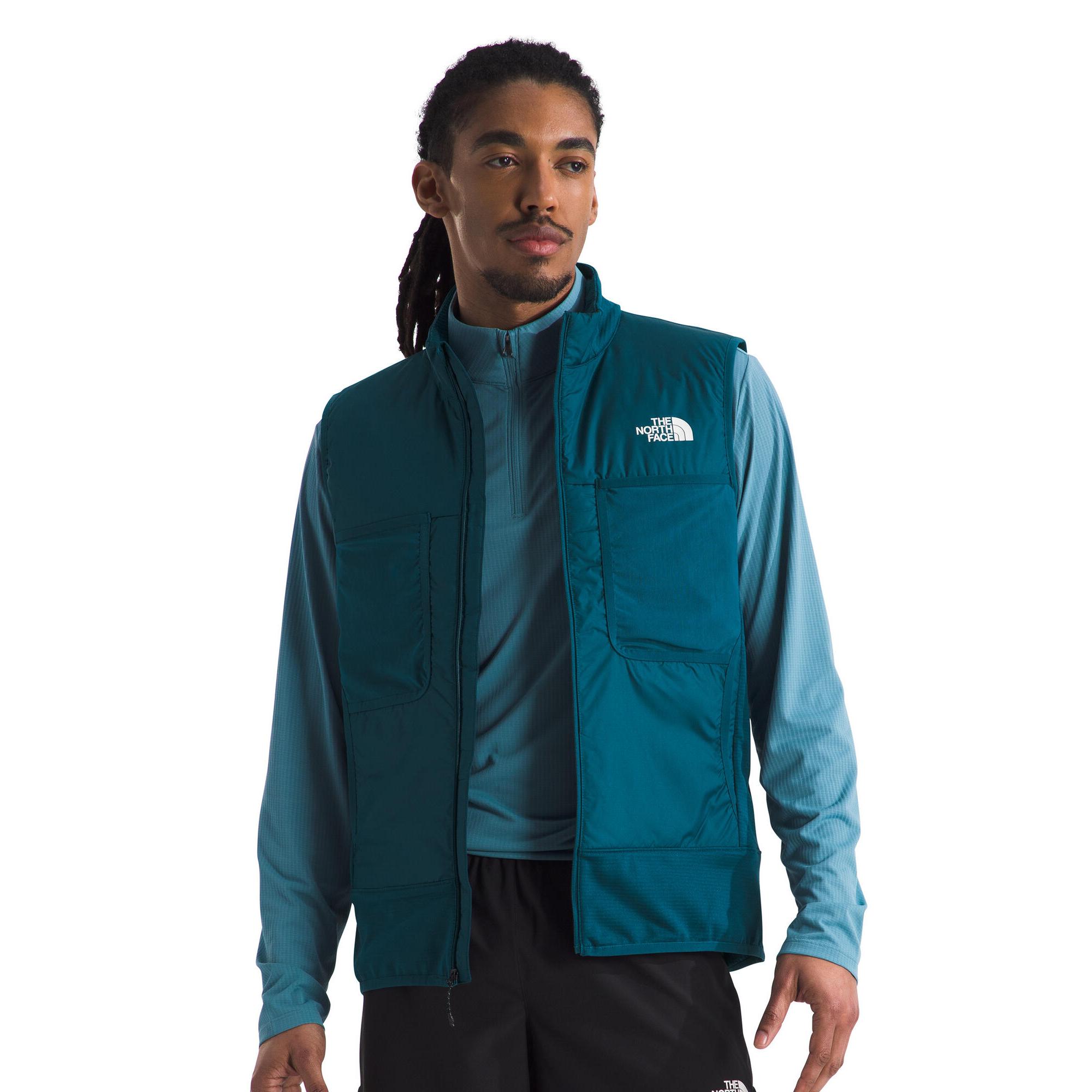 

Мужской зимний теплый профессиональный жилет The North Face, Midnight Petrol