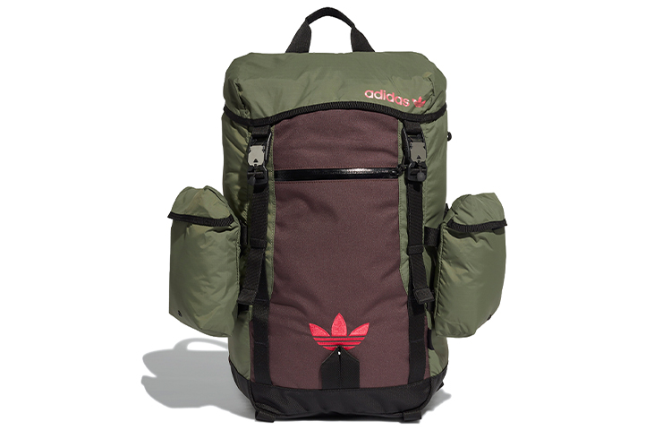 

Adidas Originals Нейлоновый рюкзак унисекс красный и зелёный, Red & Green