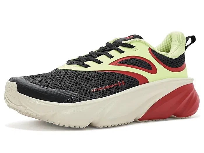 Кроссовки Rogue 6 Alternate Under Armour Kids, Black/Fade Green/Red