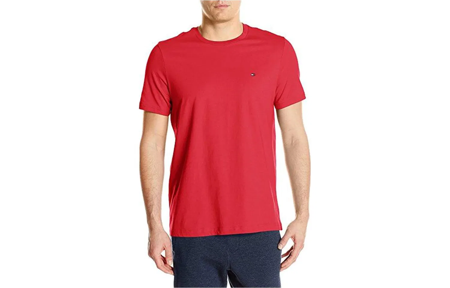 Футболка мужская с круглым вырезом Tommy Hilfiger Red