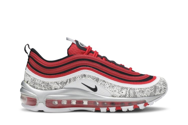 

Кроссовки Nike Jayson Tatum x Air Max 97 GS 'Saint Louis Roots', красный