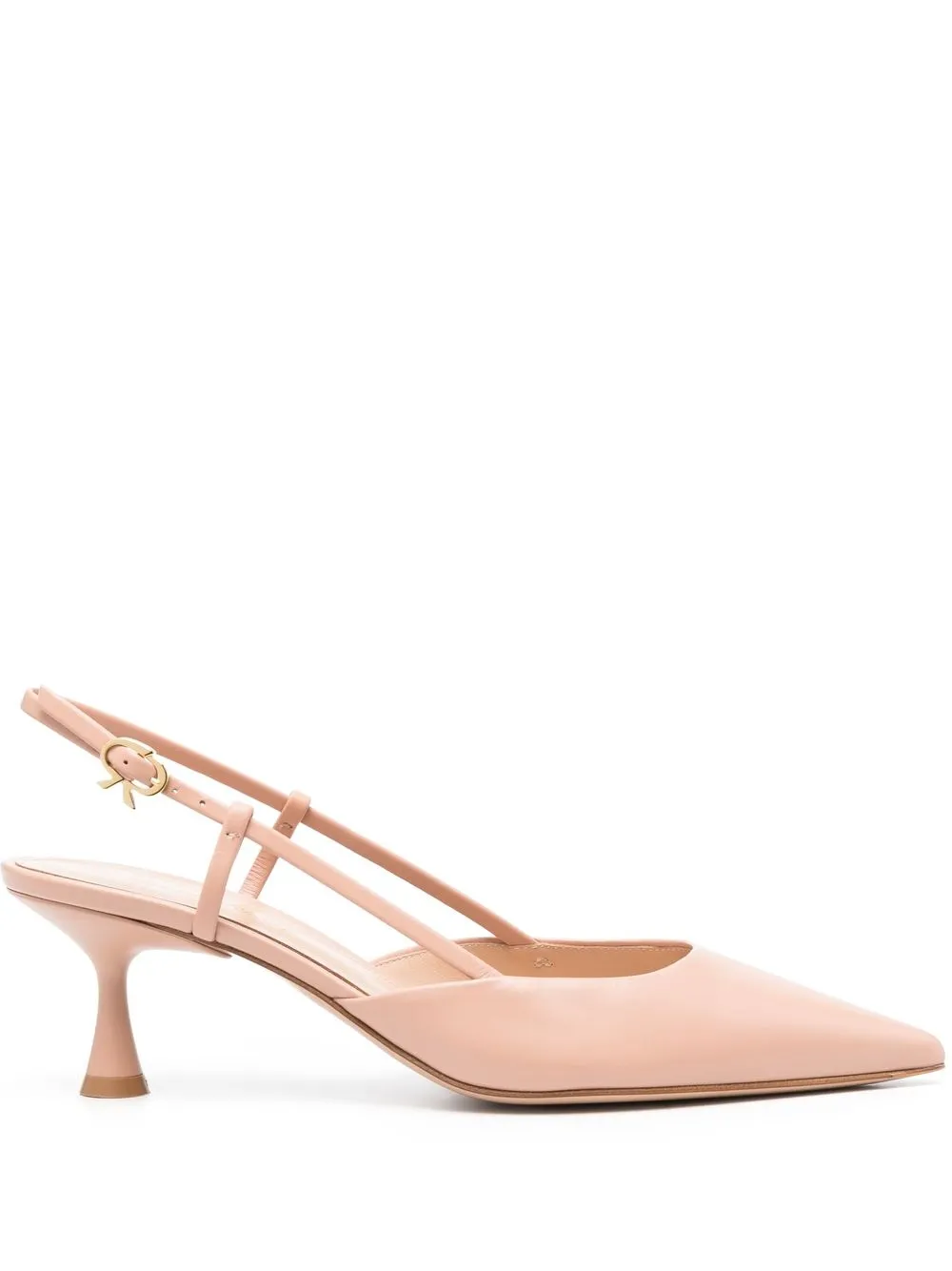 Туфли с ремешком на пятке Gianvito Rossi, розовый