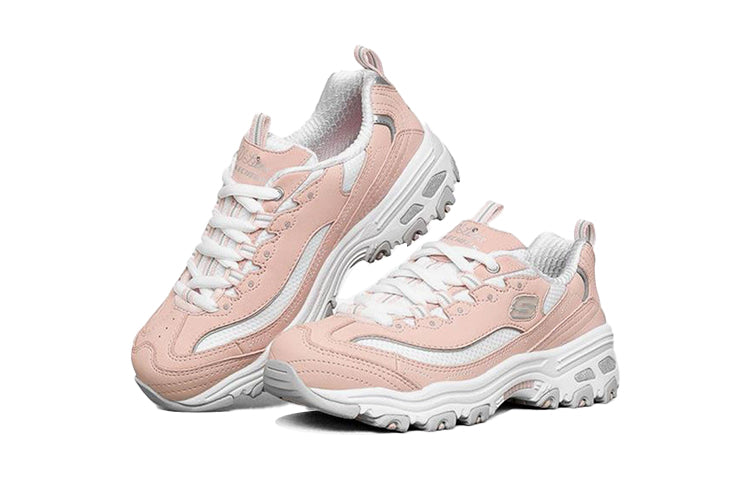 Кроссовки Skechers D'Lites Low-Top Running Shoes K Pink 80587L-LPKW, светло-розовый — фото 3