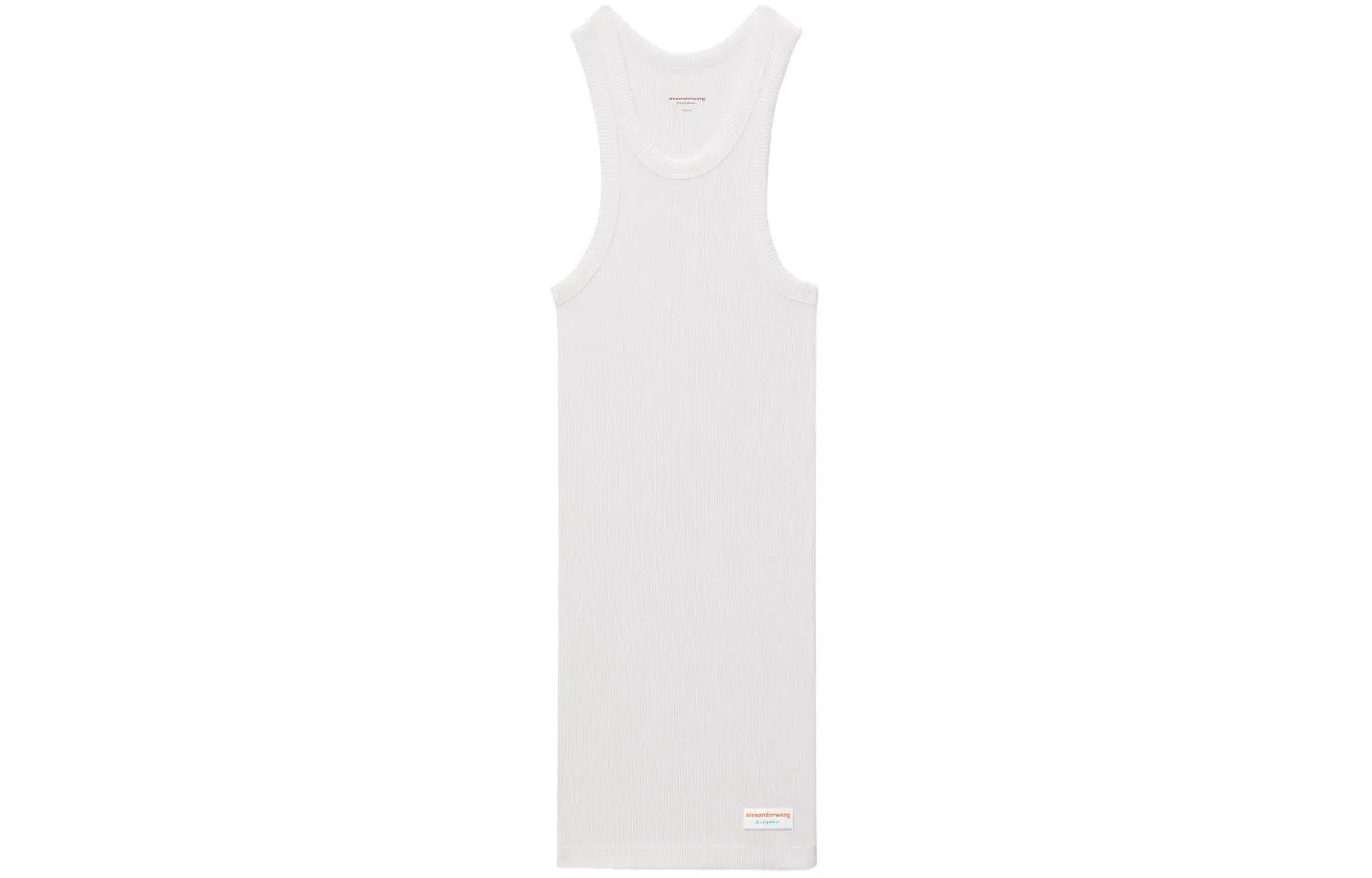 Платье без рукавов женское White Alexander Wang