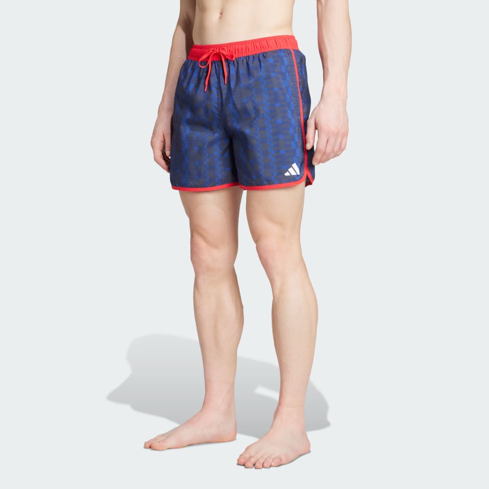 

Шорты для плавания Adidas Tom Daley Swim Shorts, цвет Semi Lucid Blue/Pure Ruby