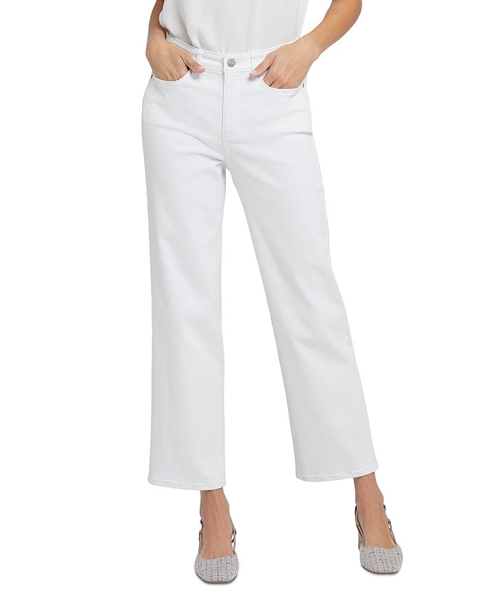 

Брюки джинсовые Bailey High Rise Ankle Straight NYDJ, белый