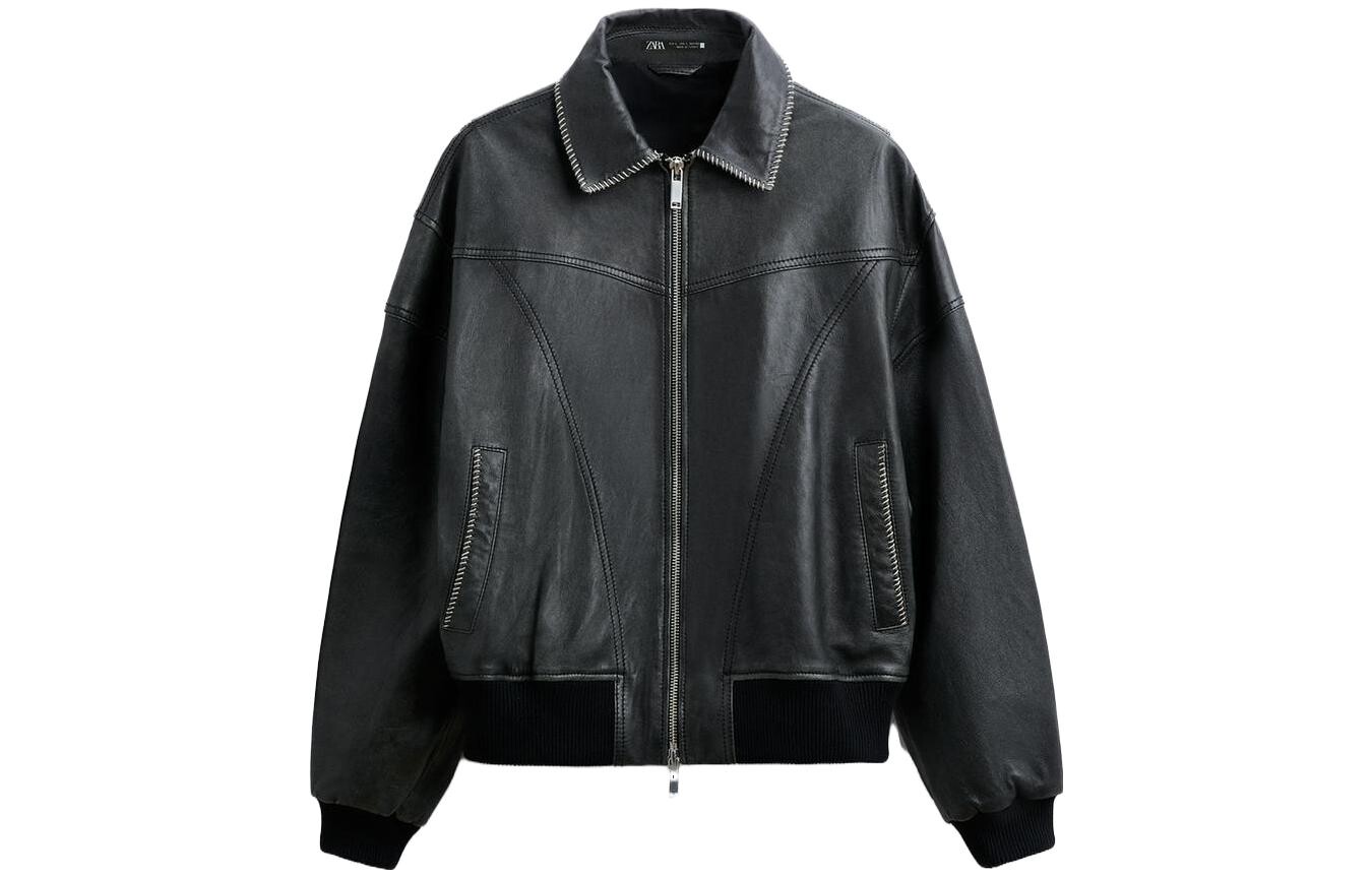 

Куртка мужская черная Zara, черный