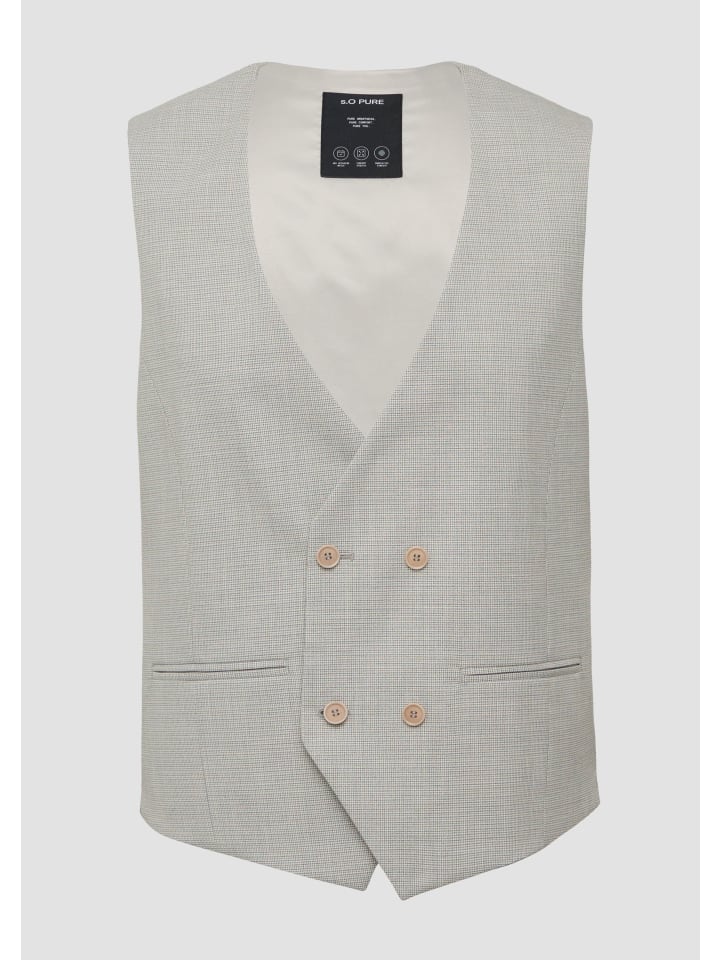 

s.Oliver Жилет для помещений S.OPURE, цвет 11N1_серый