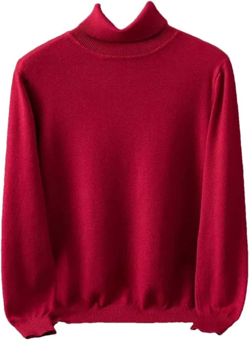 

Мужской свитер-водолазка из кашемира и шерсти Alloaone