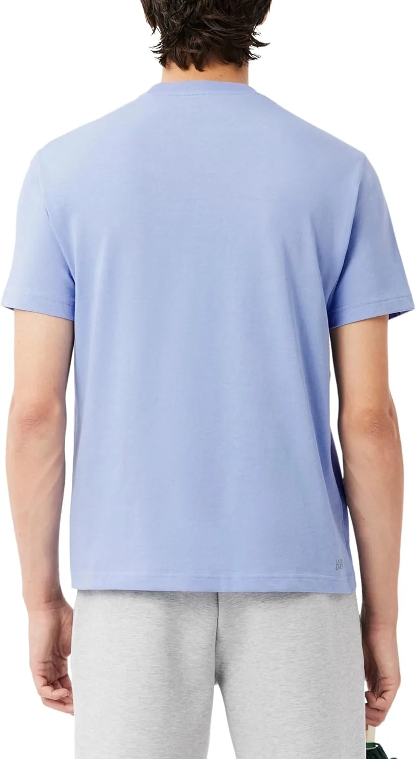 Мужская спортивная футболка Lacoste Sport Ultra Dry Cotton, Delphinium — фото 2