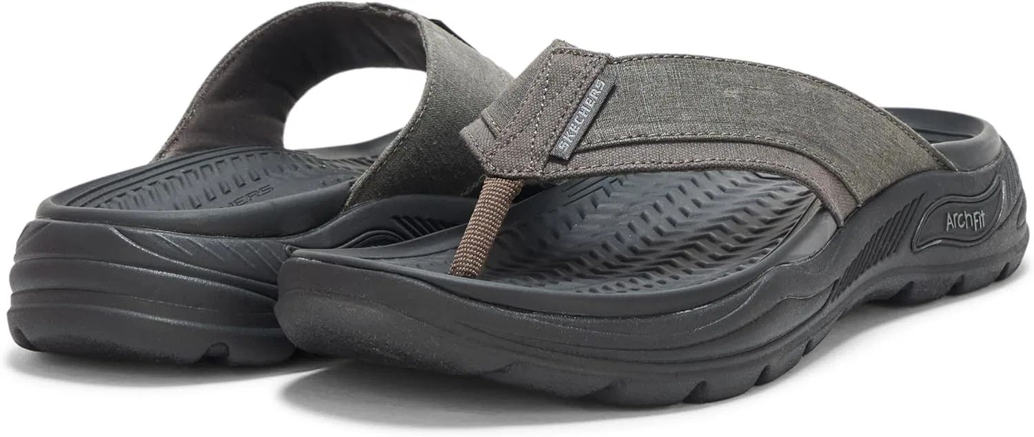 Сандалии с поддержкой стопы Skechers, черный — фото 3