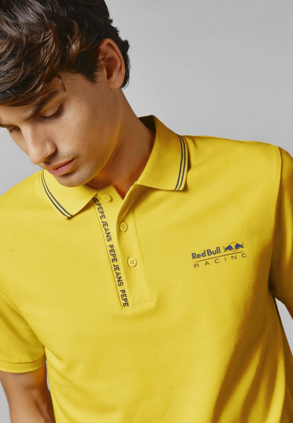 

Рубашка поло RED BULL RACING TIPPED LOGO POLO Pepe Jeans, желтый