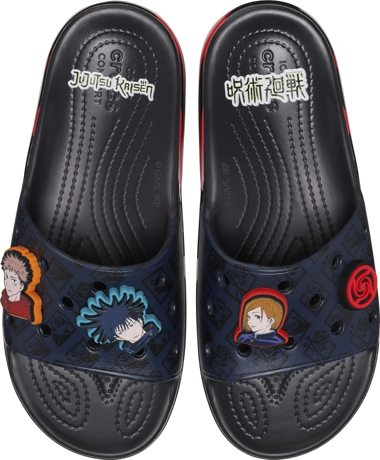 Сандалии Crocs унисекс для взрослых, классические шлепанцы Jujutsu Kaisen — фото 4